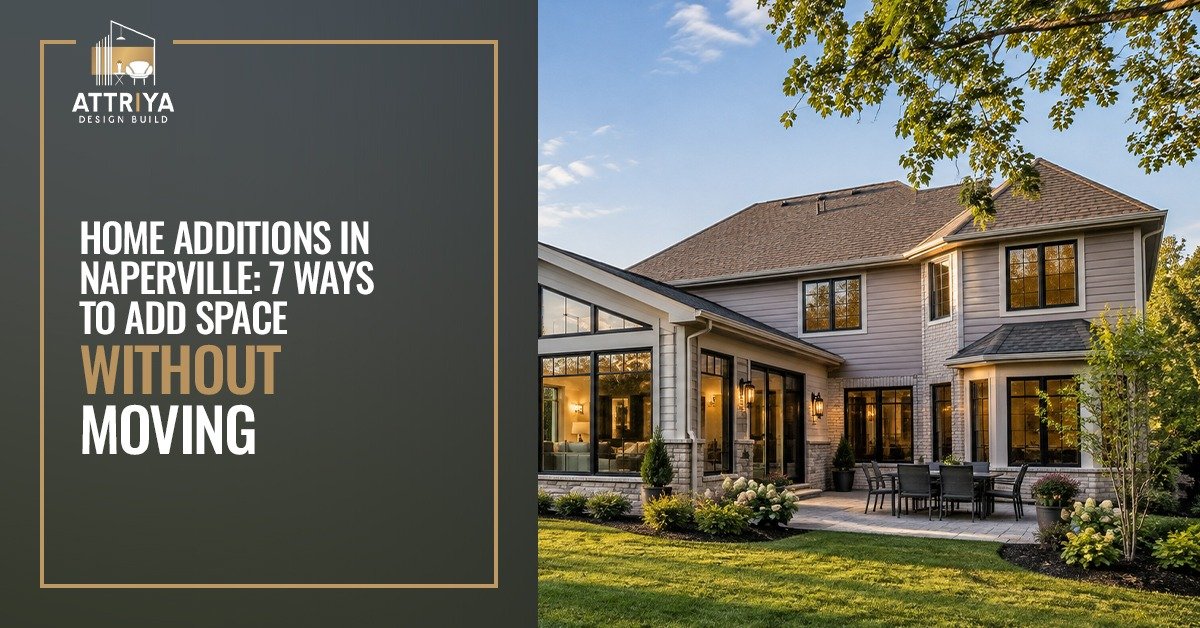 Home additions in Naperville for adding more living space