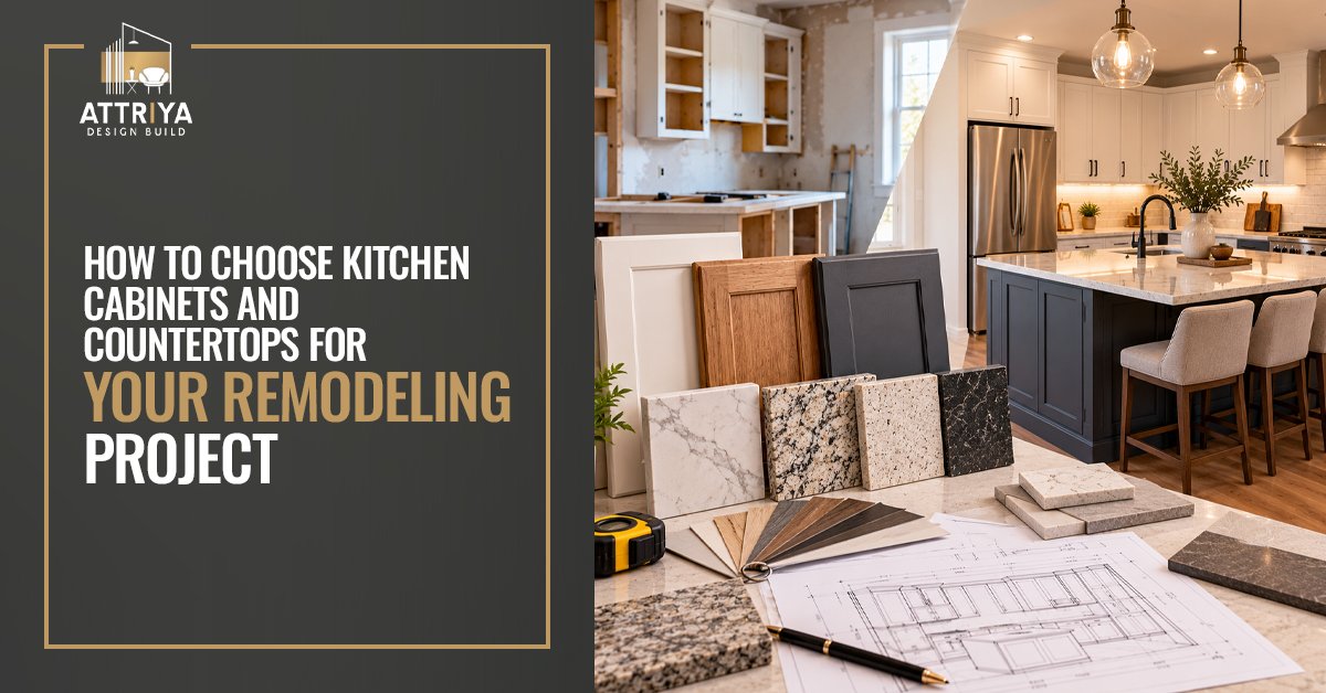How to Choose Kitchen Cabinets and Countertops for Your Remodeling Project
